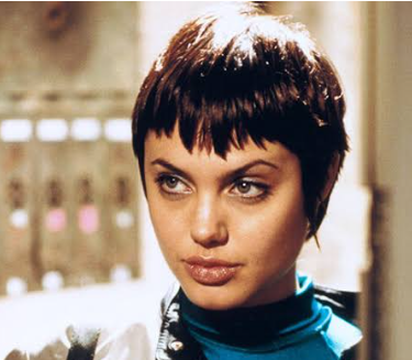 Angelina Jolie Hackers movie
Hackers 1995 swimming pool scene
Kate Libby iconic look
Risk is the only truth
Cyberpunk cinema aesthetics